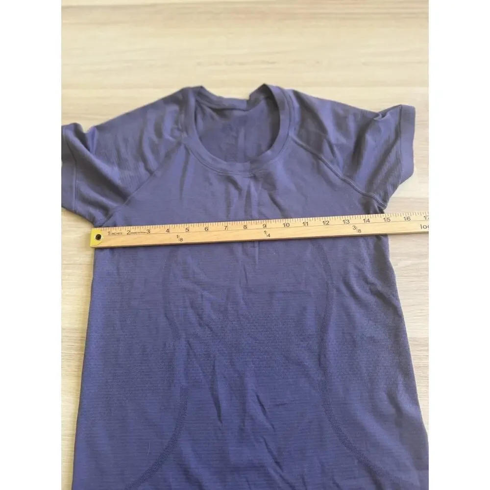 Lululemon Swiftly Tech Short Sleeve Shirt 2.0 Hip Length Women’s Size 6